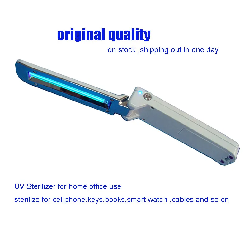 Flip Ultraviolett-UV-Sterilisation Tragbarer tragbarer faltbarer USB-Desinfektionslampen-Lichtsterilisator für Telefon-Smartwatch-Maske