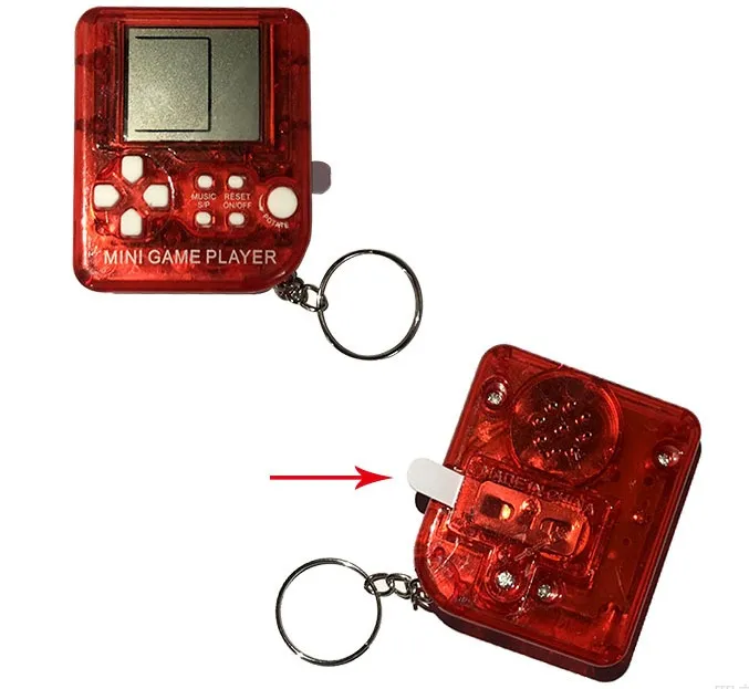 26 in 1 spellen Ultra-small Mini Kinderen Handheld Game Console Draagbare LCD-spelers Kinderen Speelgoed Educatief Elektronisch Speelgoed Klassieke DHL