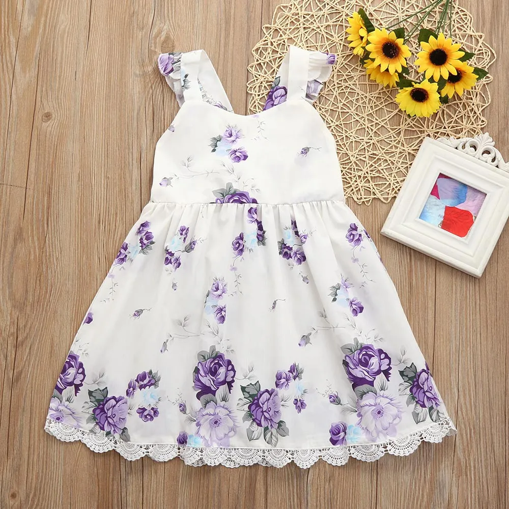 Toddler Girls Dress Baby Girl Clothes Kids Dresses For Girls 2019