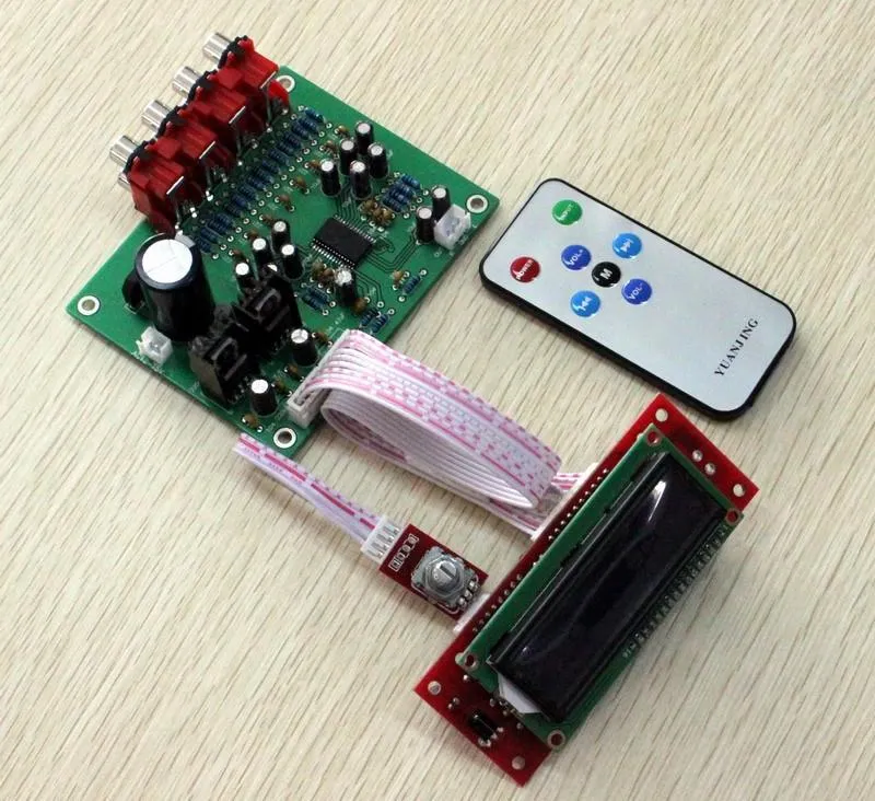 Adjustable 12VAC LC75342 CD/DVD/AUX/PC Input With Treble Bass, Mute ...