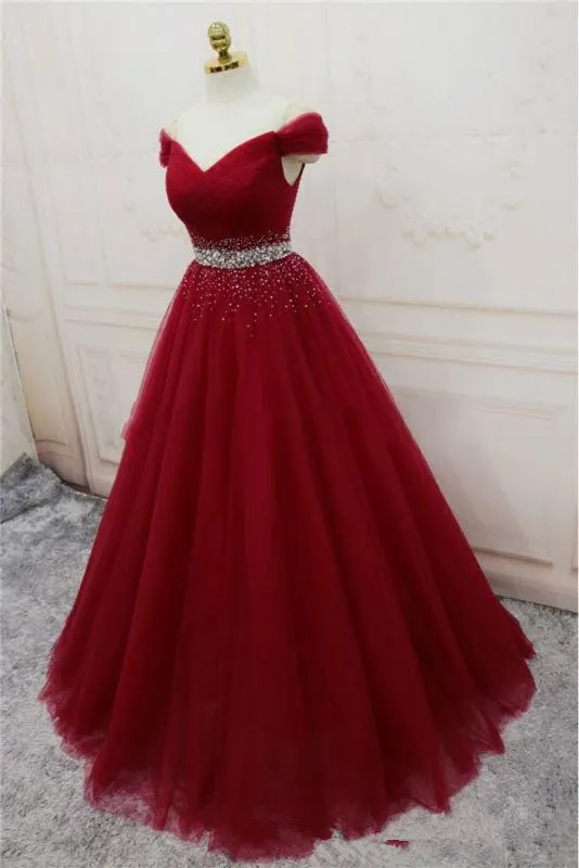 Quinceanera Klänningar Beaded Elegant Vackert Party Prom Formell Blomstryck Bullklänningar Vestidos de 15 Anos QC1471