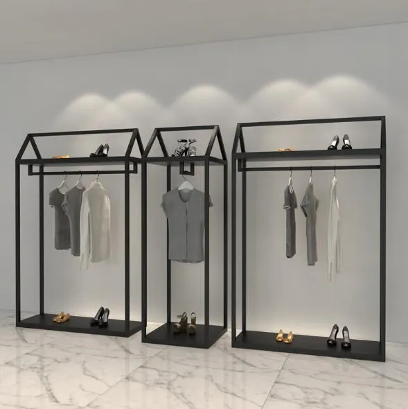 Cloth shop top display stands