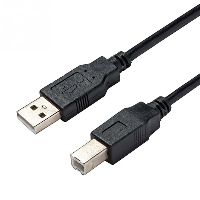 USB 2.0 프린터 케이블 A-Male에서 B-Male 케이블 고속 프린터 코드