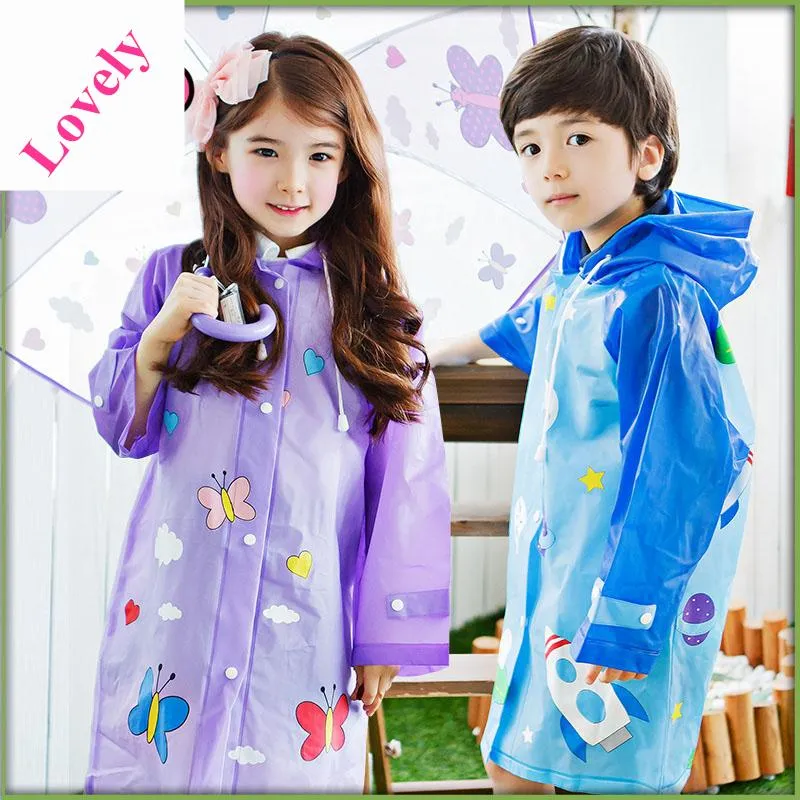 Hooded Ladies Child Children Rain Coat Kids Waterproof Raincoat Rain Gear Poncho Regenmantel Children Kids Rain Coat Sets Q iDHyM