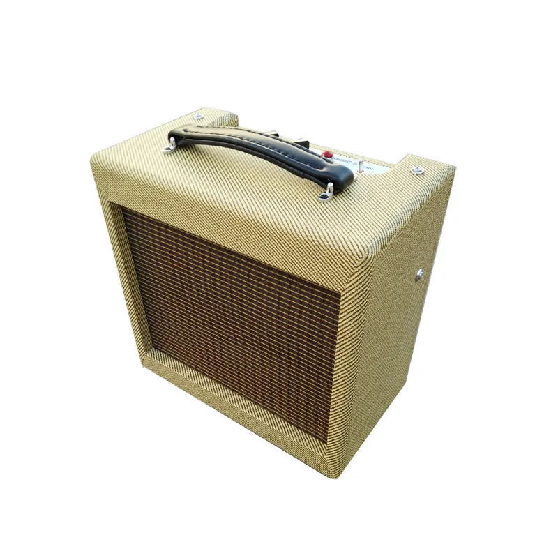 Anpassad 5F1A Hand Wired Tubitar Amp Combo 5W harmonica harp blues5 1 * 10 högtalare med volymton kontroll musikinstrument