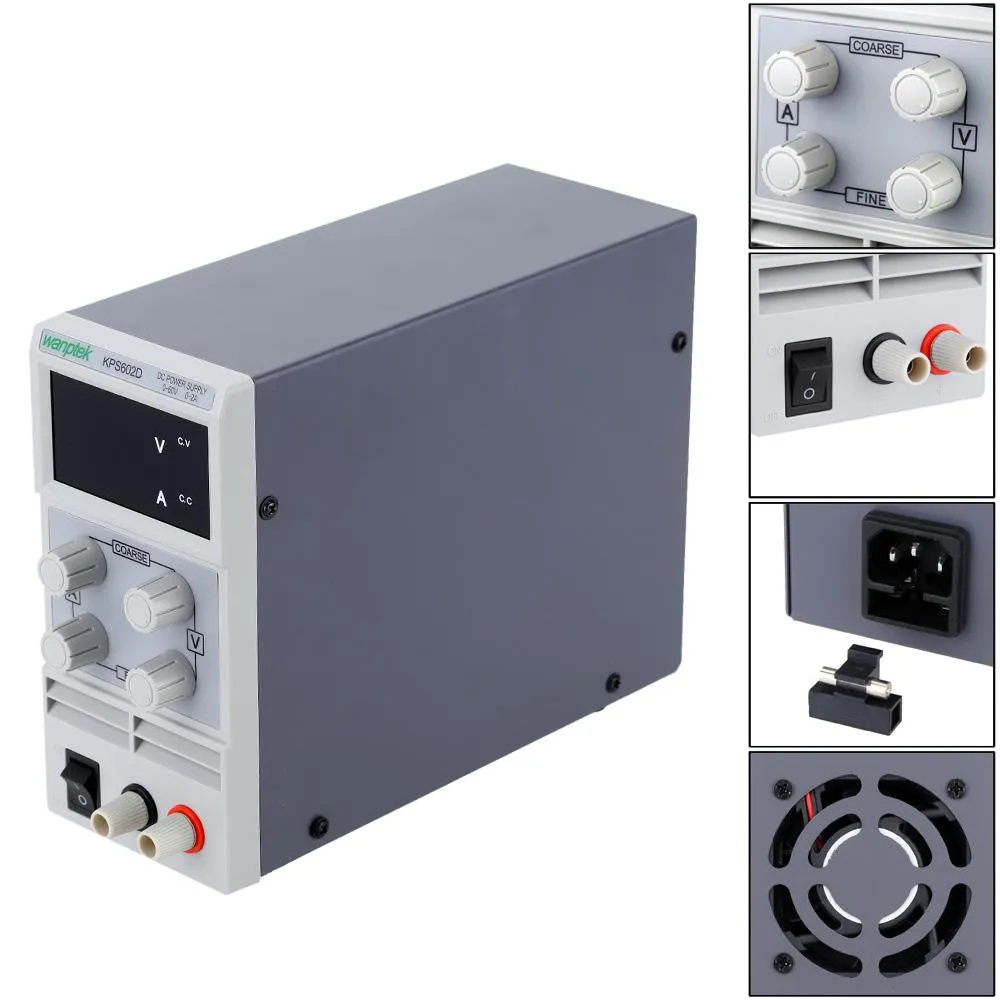 New Arrival Mini Regulowany zasilacz DC, 0 ~ 30 V 0 ~ 5A, 110V lub 220V, Zasilacz przełączający, Certyfikacja, Wtyczka USA / UE