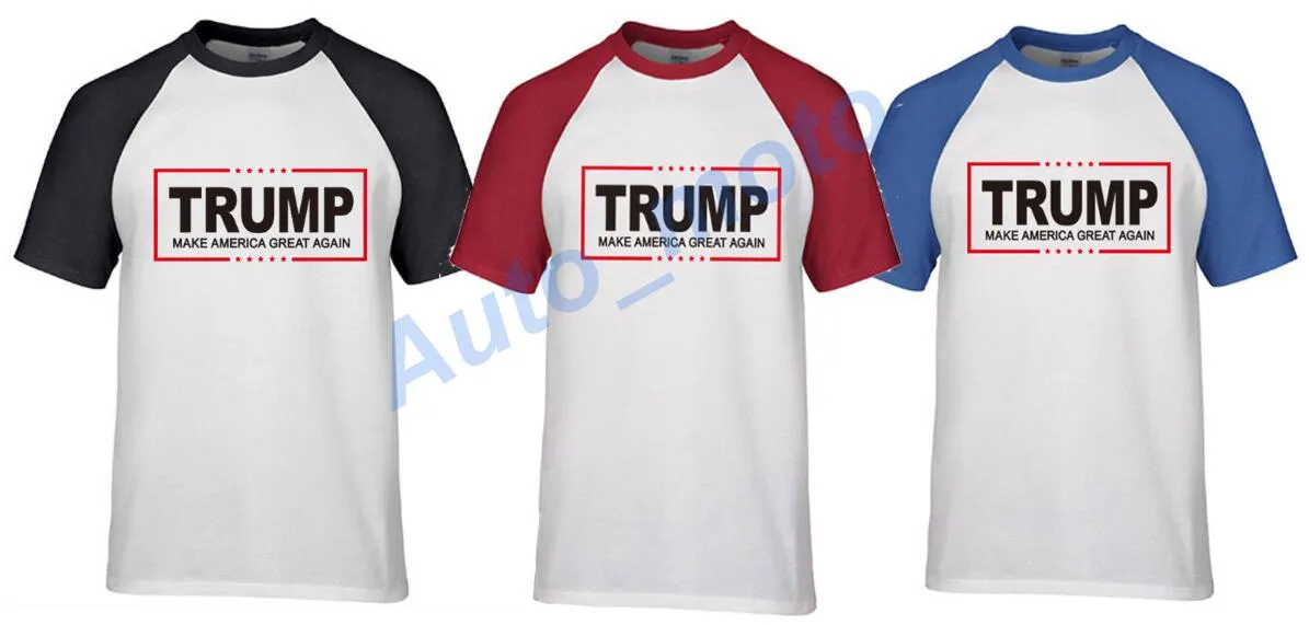 3-Farben-Männer Donald Trump T-Shirt Homme O-Ausschnitt Kurzarmhemden Pro Trump 2020 T-Shirt Trump Geschenke Baumwolle Kurzarm bedrucktes T-Shirt