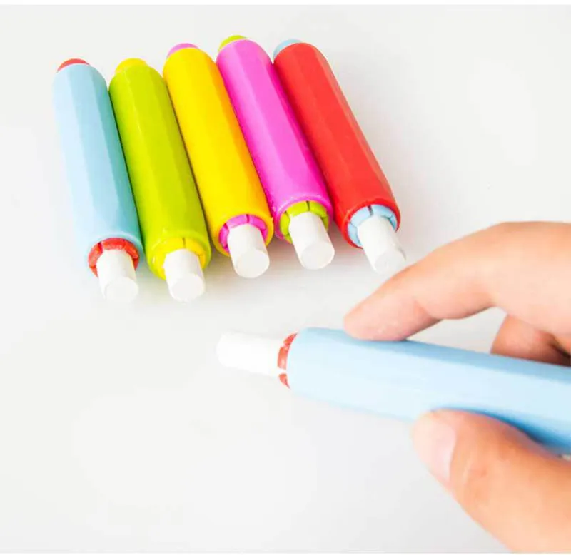 Dustless krijthouders houder pen krijt clip niet stof schoon lesgeven voor schoolbord