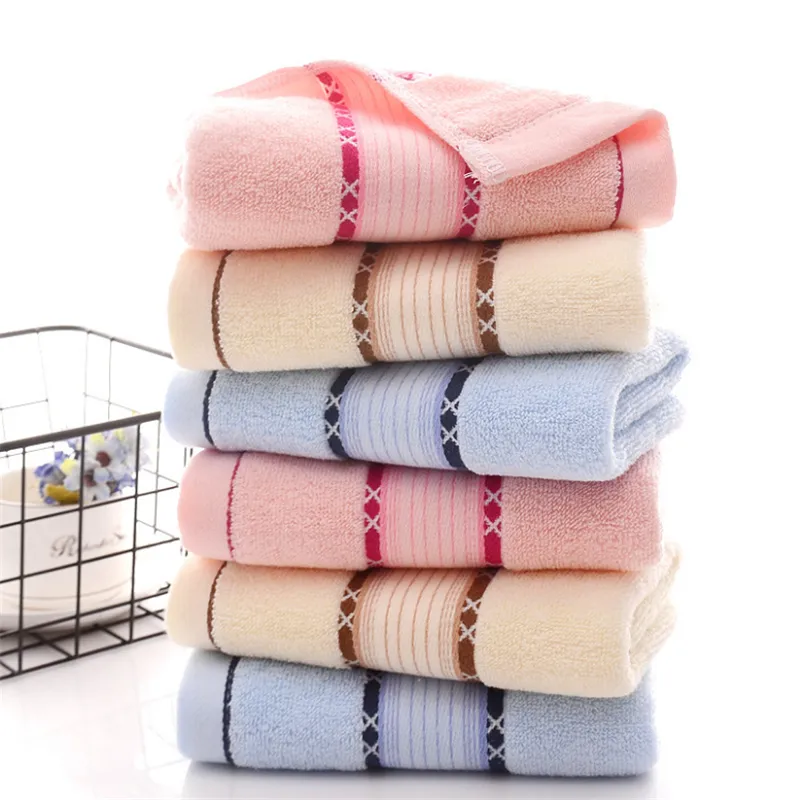 Bawełniany ręcznik gruby miękki zwykły bawełniany ręcznik na twarz prezent biznesowy supermarket dostawy codziennie potrzebne