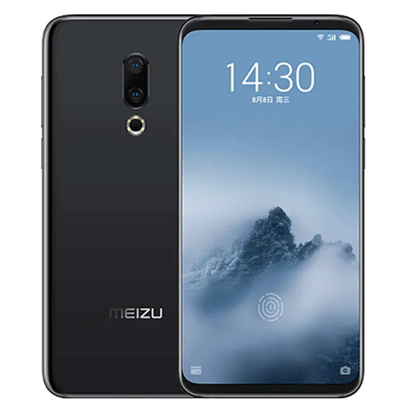 Original Meizu 16th Plus 4G LTE Telefone Móvel 6 GB de RAM 128 GB ROM Snapdragon 845 Octa Núcleo 6.5 "Tela Cheia 20MP ID da Face da Impressão Digital Telefone Celular