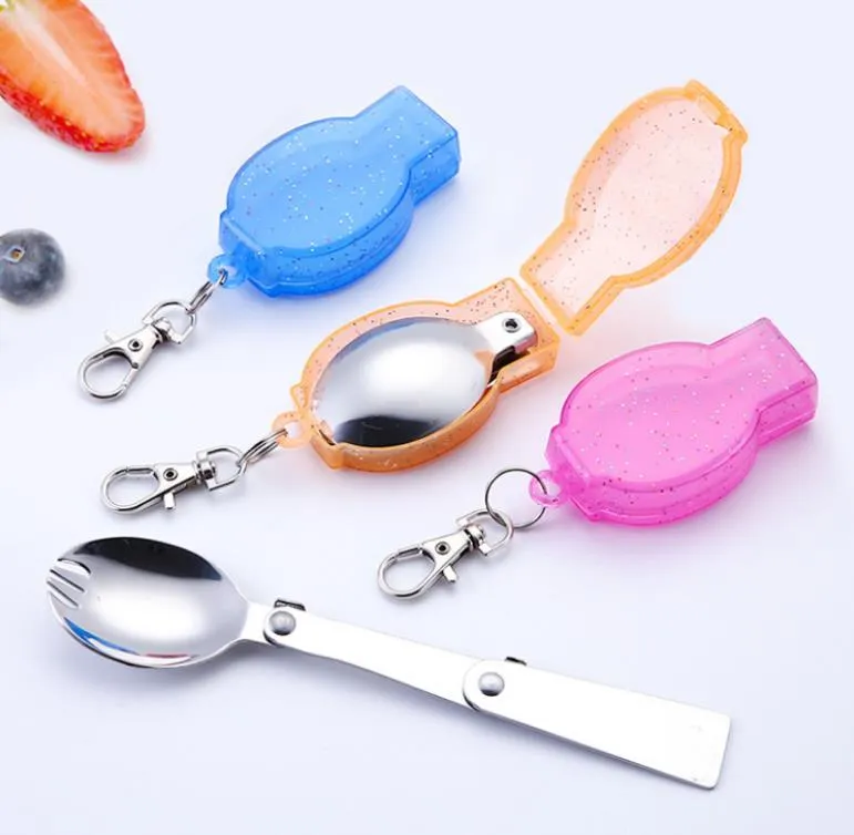 304 Stainless Steel Foldable Spoon Keychain ... From Springfang, $1.25 ...