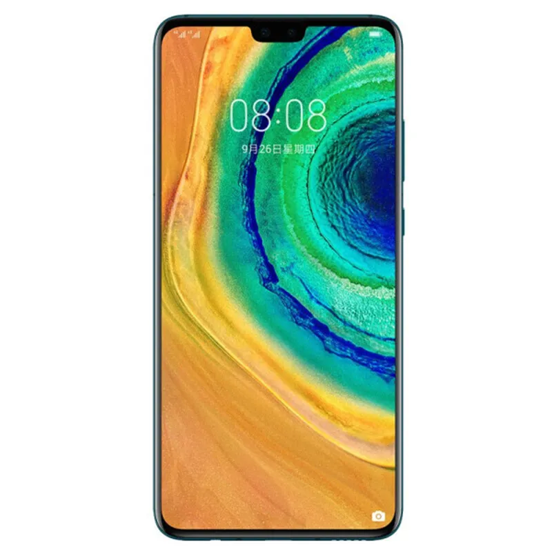 원래 Huawei 메이트 30 4G LTE 휴대 전화 6GB RAM 128GB ROM Kirin 990 Octa Core 40MP AR NFC OTG 4200mAh 안드로이드 6.62 "OLED 전체 화면 지문 ID 얼굴 스마트 휴대 전화