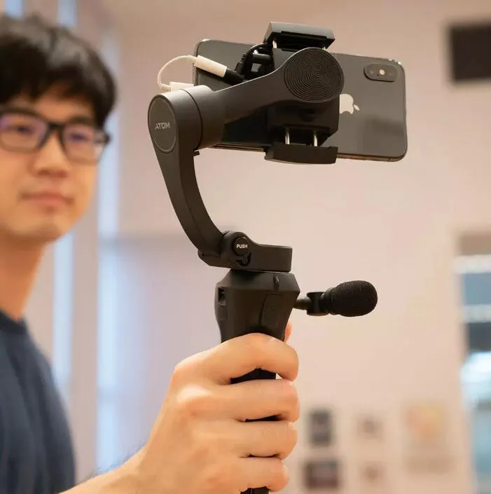 SNOPPA ATOM ミニ三脚付き SNOPPA ATOM＋ミニ三脚＋コンデンサー