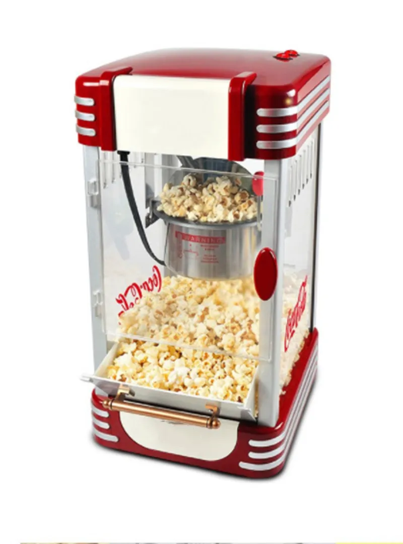 昔ながらのポップコーンメーカーレトロエレクトリックホットエア