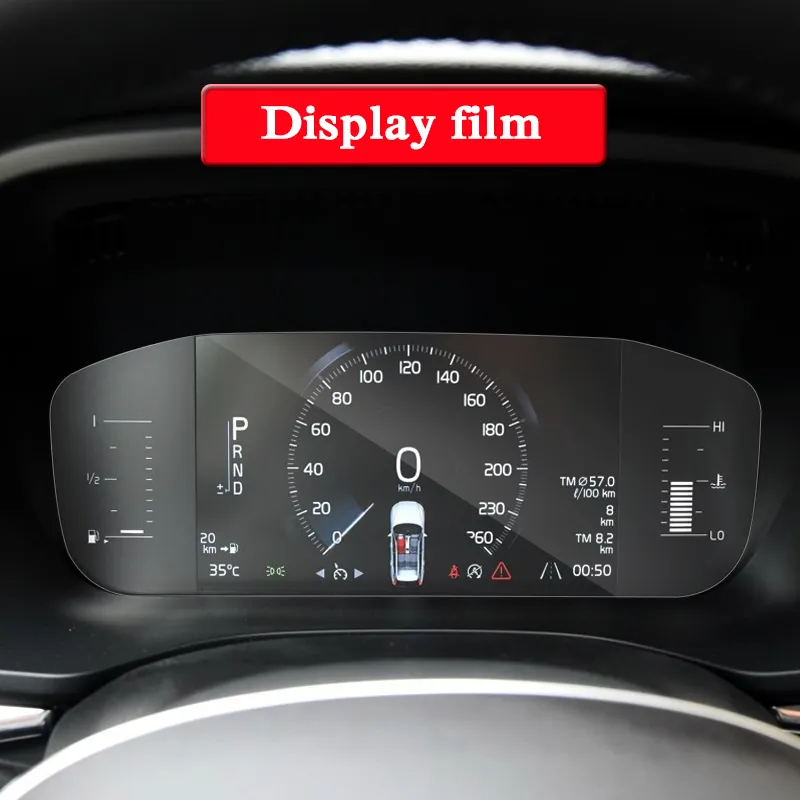 Pellicola Di Vetro In Acciaio Schermo Di Navigazione GPS Volvo XC60 2018  Presente Pellicola Schermo Di Visualizzazione Del Cruscotto In TPU  Accessori Adesivi Auto Da 22,84 €