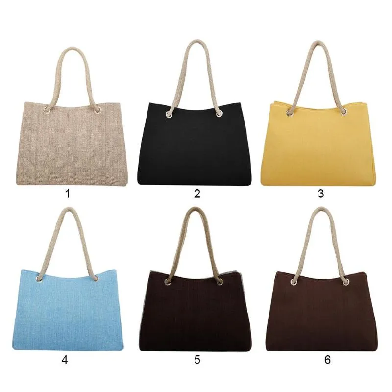 Acquistare 2018 Moda Donna Borsa Di Lino Grande Shopping Tote Vacanze Estive  Grande Borsa Da Basket Borsa Da Spiaggia Estiva Borsa Da Spiaggia In  Tessuto Economico | Consegna Veloce E Qualità | It.Dhgate