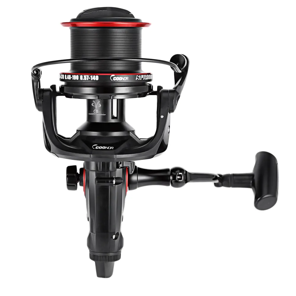 COONOR NFR9000+8000 Double Spool Type Of Fishing Reels 12+1 BB, 4.6:1  Spinning, Folding, Left/Right Handles From Blacktiger, $65.92
