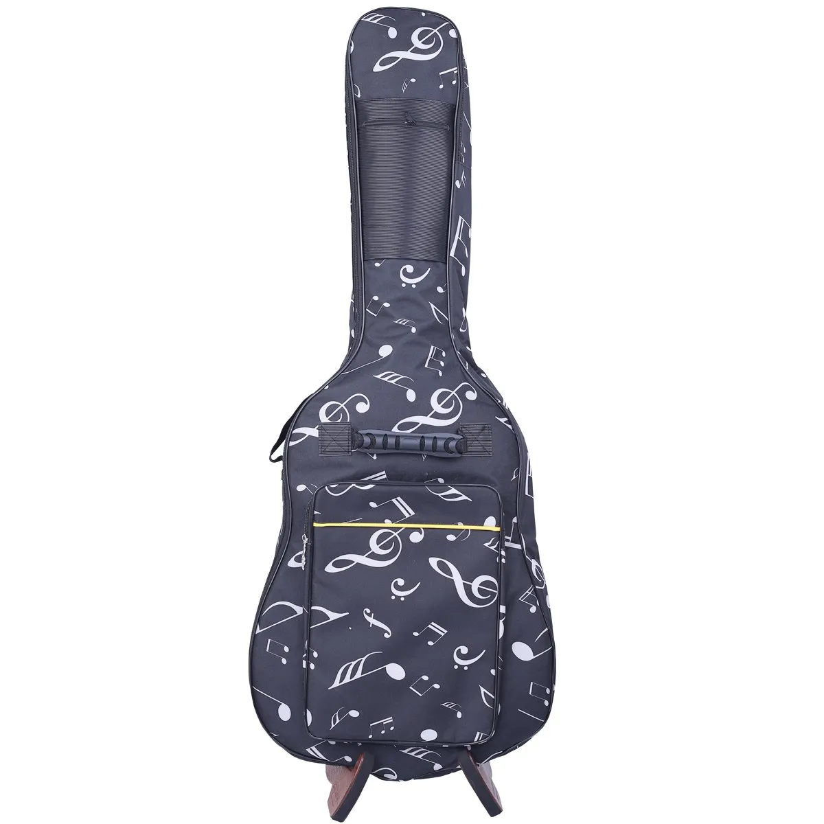 Waterproof Oxford cloth guitar BAG padded for 39/40/41" size, double adjustable shoulder strap, note element, padded pad