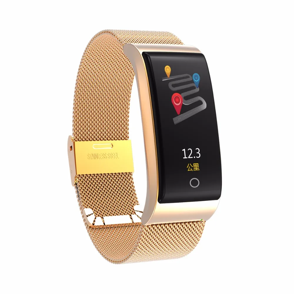 F4 montre intelligente de natation en plein air tension artérielle moniteur de fréquence cardiaque santé Smartwatch App exécuter pour Apple Xiaomi Huawei PK Fenix 5/Fit 3