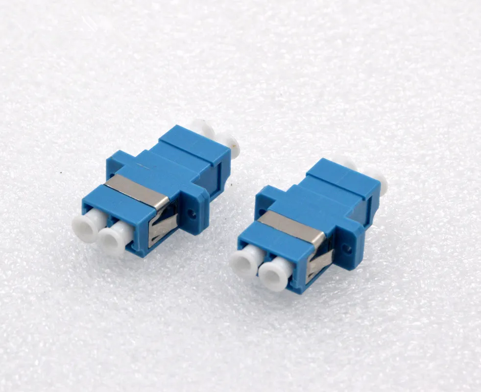 Premium LC Fiber Connector Coupler - Singlemode Duplex Adapter Kit ...