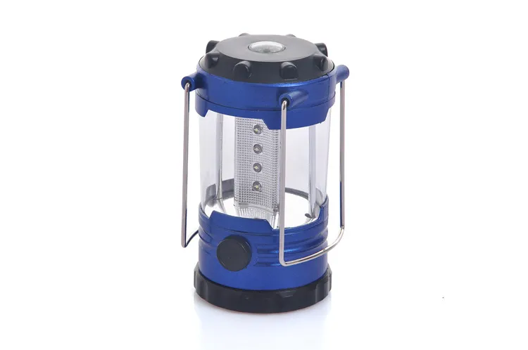 Draagbare lantaarns Camping Lantern Outdoor Wandel Licht 12 LED Tent Noodlamp met Compass