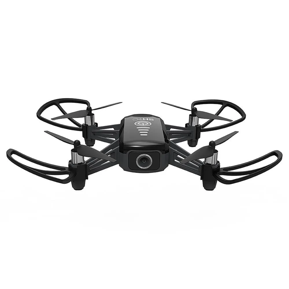 Shrc H2 Locke 2K WiFi FPV RC Quadcopter Smart Siga o modo de posicionamento de fluxo óptico RTF Preto - três baterias