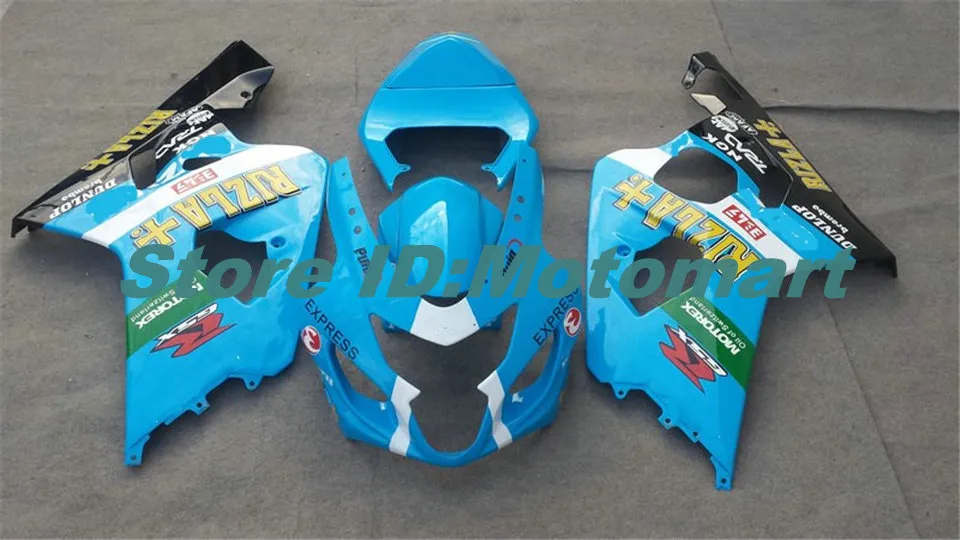 Zestaw do obróbki motocykli dla Suzuki GSXR600 750 K4 04 05 GSXR 600 GSXR 750 2004 2005 Sky Blue Fairings Set SF78