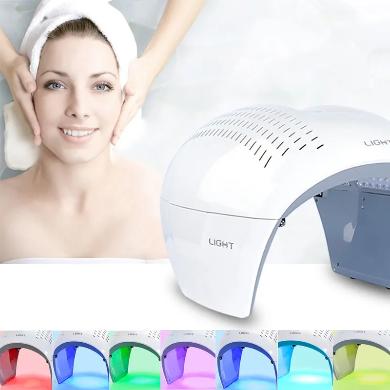 Telecomando per ringiovanimento della pelle a LED Telecomando a 7 colori per terapia della luce a led pdt terapia fotodinamica facciale a led per maschera a led