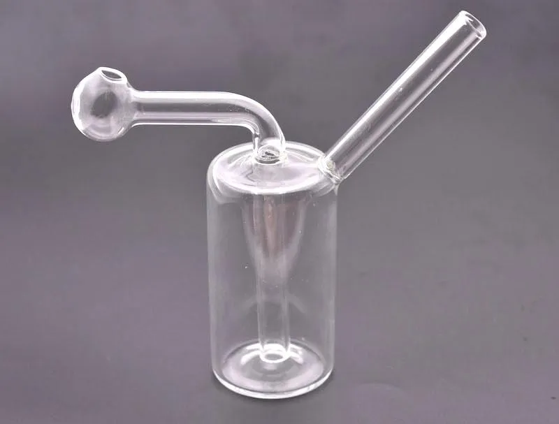 Mini Glass Oil Burner Bongs Water Bubbler Bong Ash Catcher Rökning Vattenrör Oljeriggar Dab Rig Birdcage Perc Heady Beaker Bong Billigast