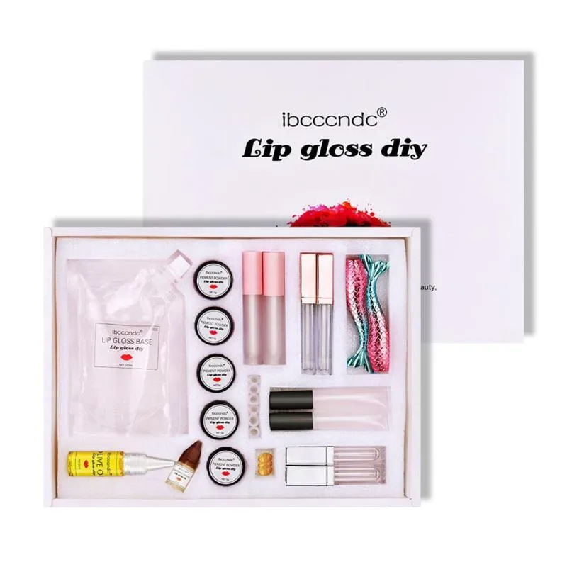 DIY Gloss Making Kit Set: Handmade Moisturizing Lip Gloss Under 100 Base  With Gel Lip Glaze Material Odorless Lipgloss Base From Caohai, $33.96