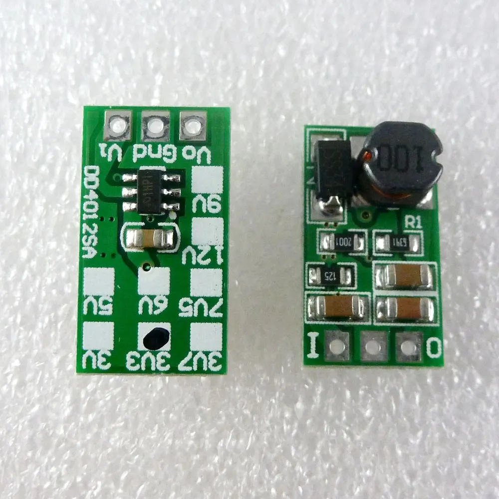 DC 12V To 5V Buck Converter Module - USB & Terminal Output For Car, DIY Projects (5A, LM2596S)