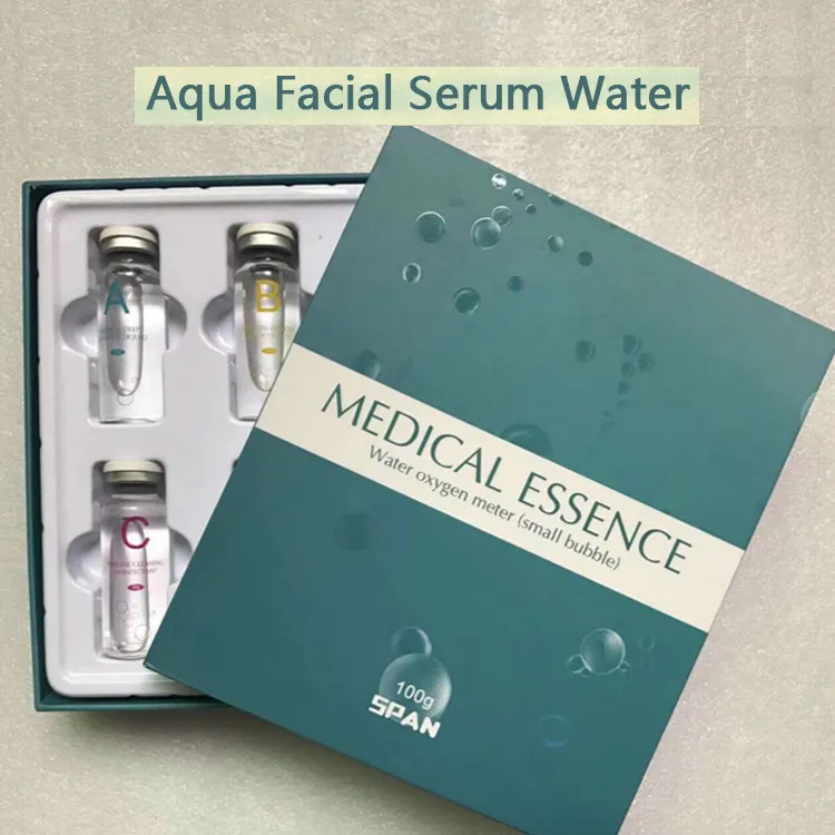 Sérum Facial à l'eau, Microdermabrasion, compteur d'oxygène, petite bulle d'essence, 20 g/bouteille, pour peau normale, pour usage en Salon, 2022