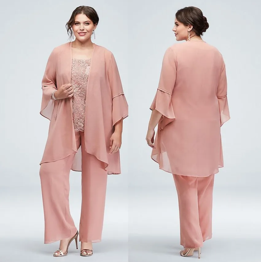 Mother of the groom plus best sale size pant suits for wedding