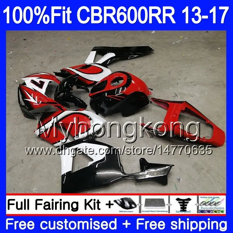 Einspritzung + Tank für HONDA CBR600 RR 2013 2014 2015 2016 2017 274HM.50 CBR 600 RR CBR 600RR F5 CBR600RR Hot Red Black 13 14 15 16 17 Verkleidung