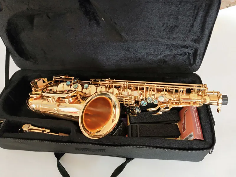 Novo japão w A-901 e saxofone alto plano instrumentos musicais de alta qualidade alto profissional