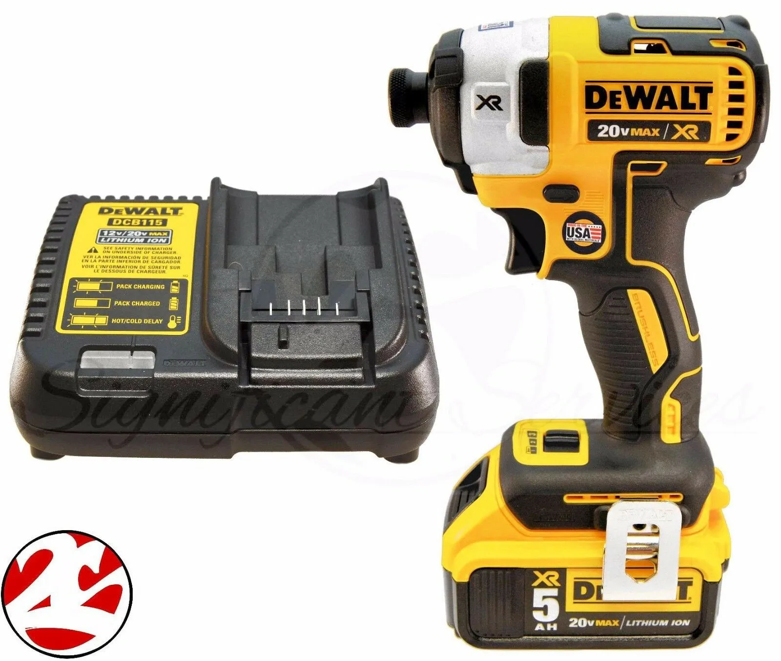 DEWALT DCF887 20-VOLT MAX XR 3 velocità 1/4 in Strumento-solo IMPACT DRIVER 