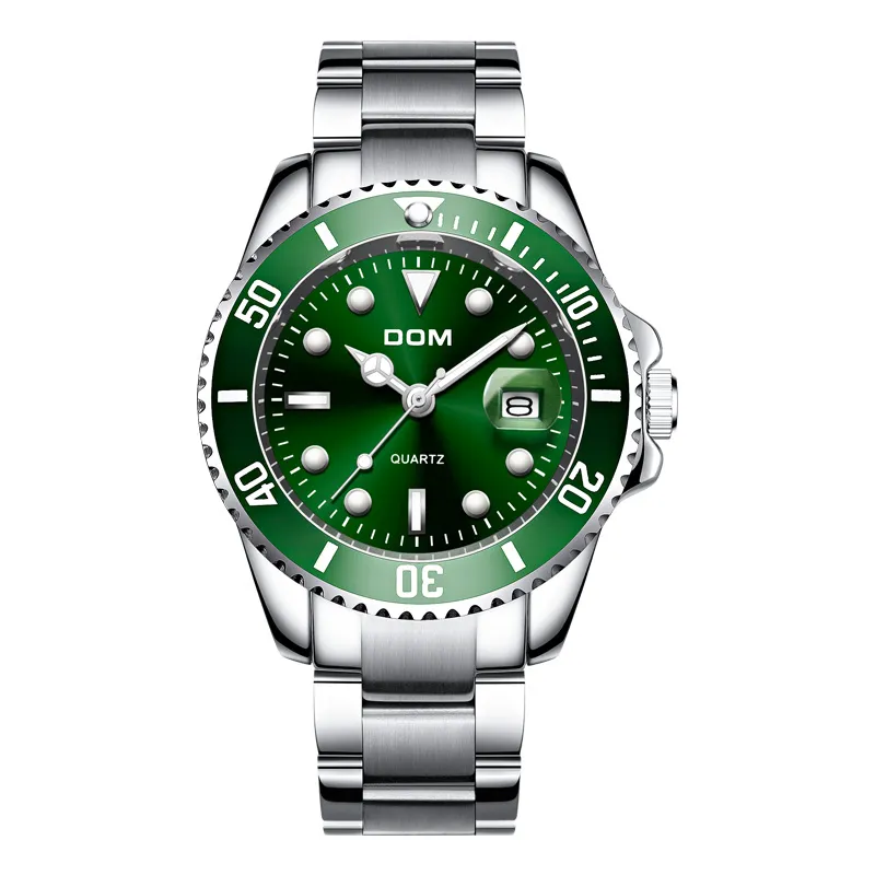 2019 Top Brand DOM Luxury Mens Watch 30m Waterproof Date Clock