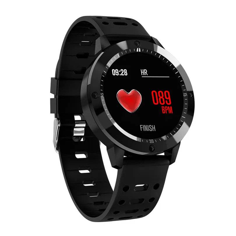CF58 smart watch IP67 waterproof Tempered glass Activity Fitness Tracker Heart Rate Monitor Sports Men Women Smart Band