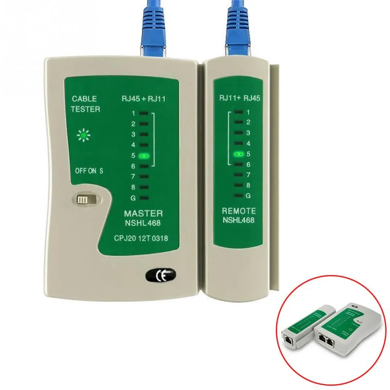 Testeur De Câble Réseau Professionnel RJ45 RJ11 UTP LAN, Outil De Réseau  Portable, Détecteur De Ligne Téléphonique #17 Du 4,97 €