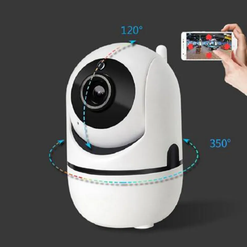 2019 En İyi Satıcı! Otomatik Parça 1080 P Kamera Gözetim Güvenlik Monitör WIFI Kablosuz Mini Akıllı Alarm CCTV Kapalı Kamera Bebek Monitörler