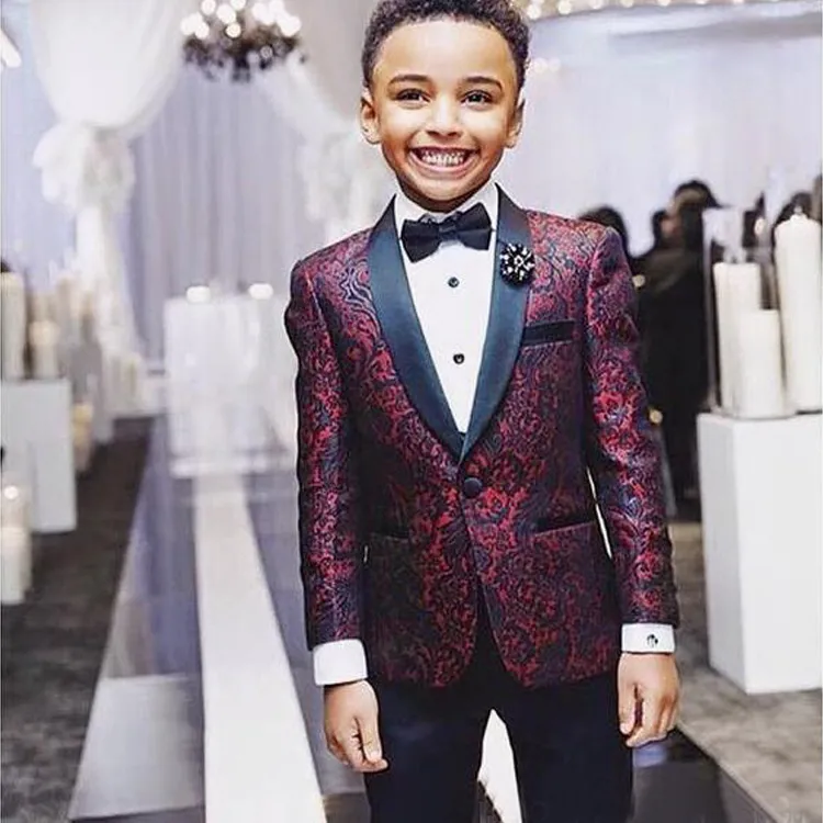 Boys burgundy hot sale pants
