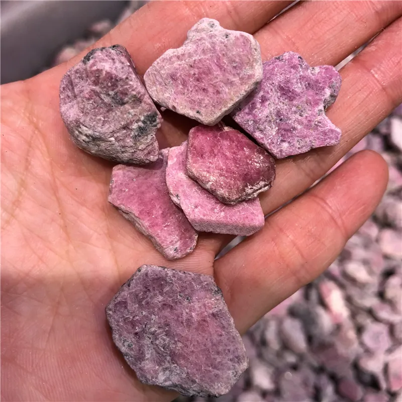 Top Quality Red Corundum Tumbled Stones | 100g | Natural