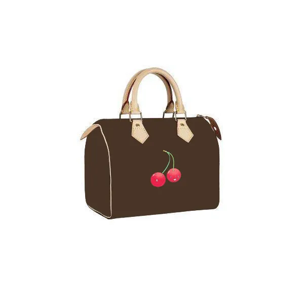 Brown Flower MO. Cherry / Cerise Murakamii Takashii SP 30cm SP 25cm or COTTON BAG , NOT SOLD SEPARATELY !!! Customer order