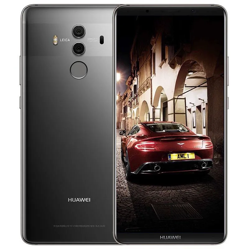 Huawei originale Mate 10 Pro 4G LTE telefono cellulare Kirin 970 Octa Nucleo 6GB Android ROM RAM 64GB Phone 20MP NFC Fingerprint ID di Smart Mobile 6.0"