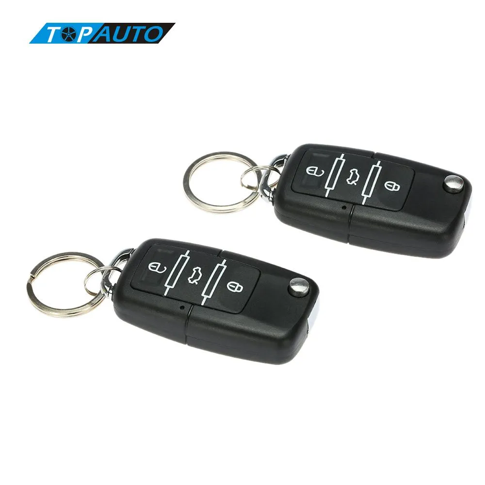 Freeshipping Car Keyless Entry Door Lock Locking System Remote Central Control Kit with Trunk Release Button for Auto Vehicle for VW LUPO