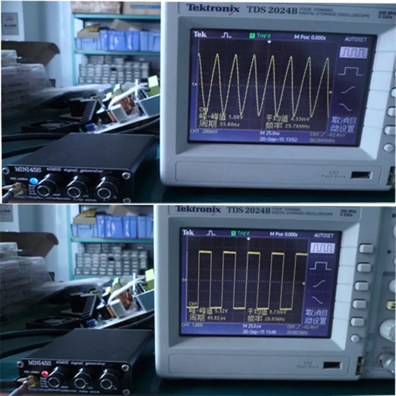 Freeshipping Mini45S 20K-45Mhz Dc8--12V Signalgenerator Frequenz Potentiometer einstellen