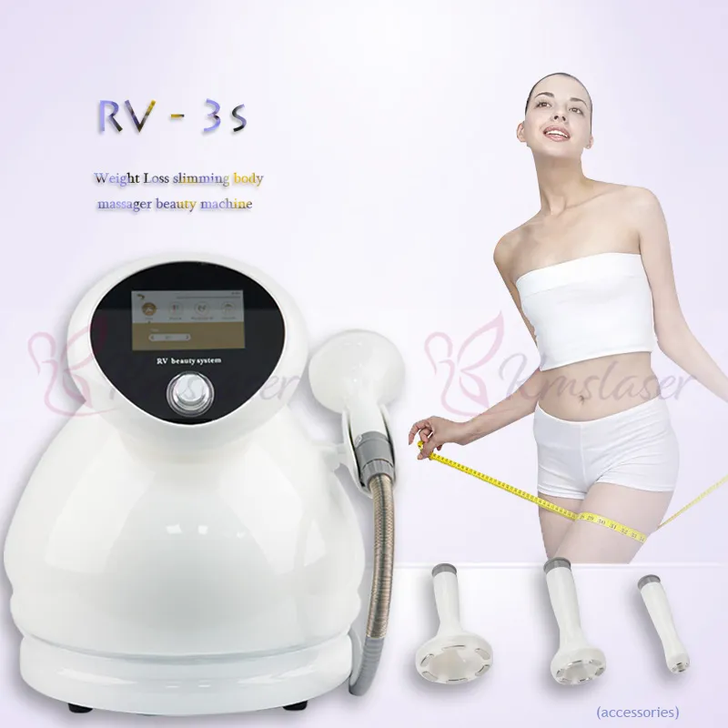 RV-3S weight loss anti wrinkle face and body care skin lifting RF vacuum microcurrent photon reduce cellulite body slimming