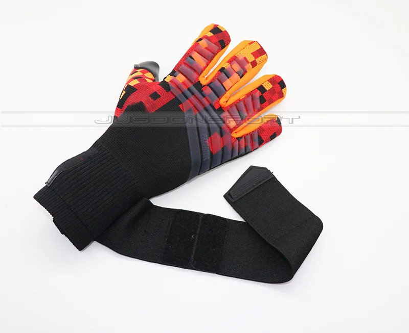Wholesale Jusdon 4mm Latex Soccer Professional Goalkeeper Gloves Goalie Without Fingersave