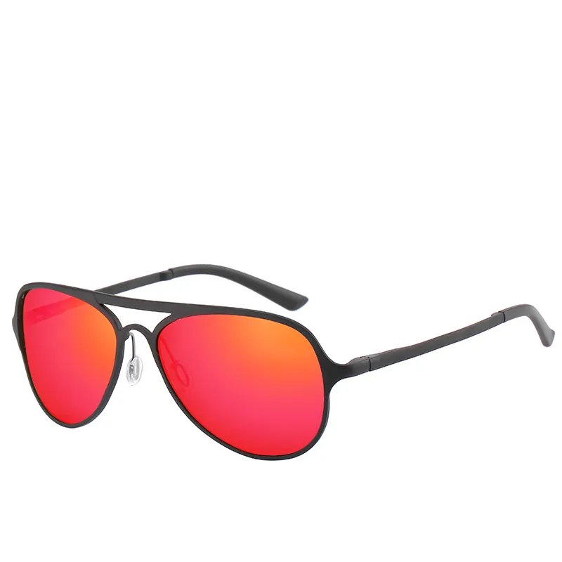 が大特価！ Luxury Red Mirror Lens Polarized Bike Sunglasses For Men その他