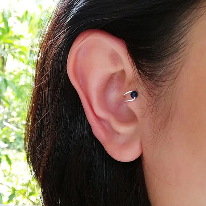 Fake tragus piercing stud store